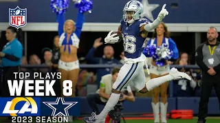 Dallas Cowboys Highlights vs. Los Angeles Rams | 2023 Regular Season Week 8