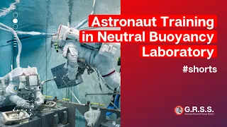 Astronaut Training in Neutral Buoyancy Laboratory #shorts