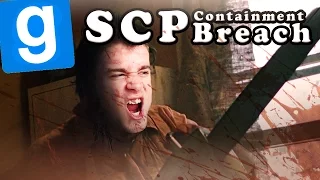 BLADEUSZ PIŁA! | SCP: Containment Breach [#28] Garry's mod [#547] (W: EKIPA)