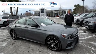 2020 Mercedes-Benz E-Class E 350  | Video tour with Sam