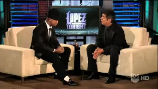 Ne Yo Performs One in a Million; Interview about his Fall on AMA on Lopez Tonight