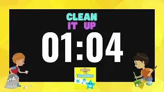 3 - Minute Clean Up |Classroom Timer