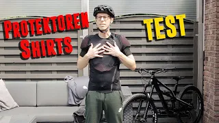 MTB Protektor Shirt Test - Leatt 3DF, IXS Carve, TSG Tahoe Pro | leichte  Enduro Protektorjacke