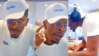 DJ Shatta Wale doing his thing on Tiktok Live, energy be what!!