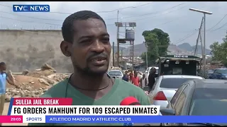 Federal Government Orders Manhunt For 109 Escaped Inmates In Suleja Jail Break