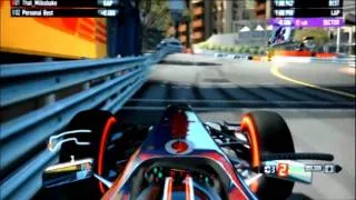 Monaco Hot Lap F1 2011 - 1:08.144 - No Assists