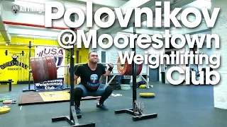 Vasiliy Polovnikov 320kg x2 Squat at Moorestown Weightlifting Club New Jersey