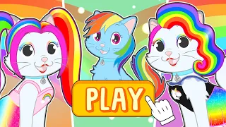 BABY PETS 💄🌈 Kira New Rainbow Look Compilation
