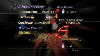 Devil May Cry 4 SE DMD(Vergil) Mission 13 S Rank Clear