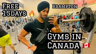 GYMS IN CANADA 🇨🇦 🤯 | FIRST DAY IN CANADIAN GYM