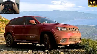 Jeep Grand Cherokee - Climbing the Mountain - Forza Horizon 5 | Logitech G29 Gameplay