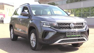 2021 Volkswagen Taos. Start Up, Engine, and In Depth Tour.