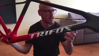 Trifox SDY21 Chinese Carbon XC MTB Frame Unboxing and First Look