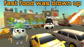 Fast food was blown up / Funny moments in Chicken Gun