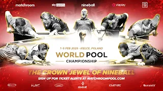 WATCH LIVE | 2023 World Pool Championship | Day One | Table Two