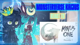 Monsterverse Kaijus react to Godzilla: Minus One - Official Teaser (read desc) 🦖🦋🦅🦍🐉🤖/🦖🎦