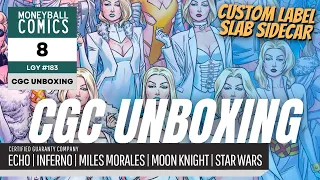 CGC Comic Book Unboxing | Custom Label Slab Sidecar | Star Wars MCU Disney+