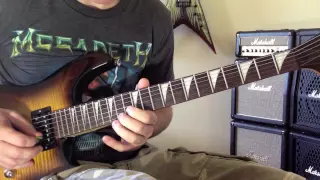 Megadeth - Hangar 18 Solo Guitar Lesson Pt 1