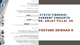 Cystic fibrosis-current concepts.  Dr Anjay Pillai