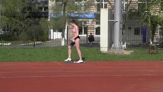 Александра Скочкова 400 м - 59,95.   1 место