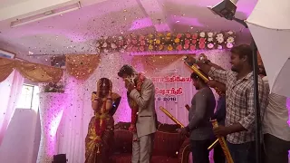 Marriage function accident