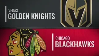 Golden Knights vs Blackhawks   Nov 27,  2018