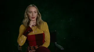 Emily Blunt and John Krasinski On-Set Interviews of "A Quiet Place: Part II" (Part 3)