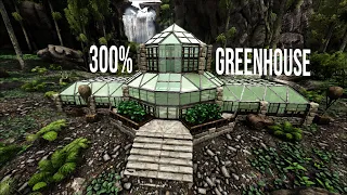 Ark Survival Evolved: 300% Greenhouse Speed Build