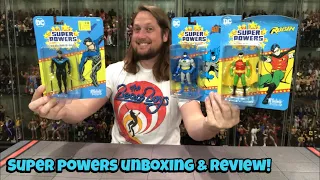 Batman, Robin, Nightwing DC McFarlane Super Powers Unboxing & Review!