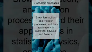 Stochastic Processes