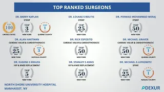 Top Ranked Surgeons at North Shore University Hospital, New York