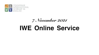 November 7th, 2021 | YN IWE Online Service