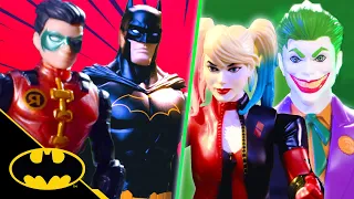 Batman and Robin VS the Joker, Harley Quinn & More!💥 Batman Toy Adventures [Every Episode]