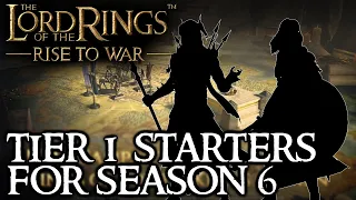 Lotr: Rise to War - Starting Commanders for Season 6 (Part 1)