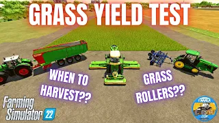 GRASS GROWTH TEST - Farming Simulator 22