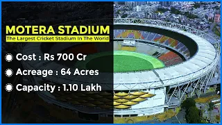 A Tour Of The World's Largest Cricket Stadium | All About Motera Stadium | Ahmedabad