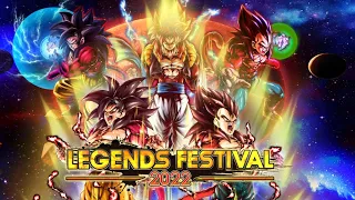 Dragon Ball Legends Monkey Boys Goku And Vegeta ssj4  LF Concept  Legends Festival