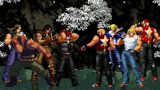 [KOF Mugen] Memorial | Ralf Jones vs Terry Bogard [ 4vs4 ]