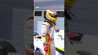 That Time Fernando Alonso Didn't Know he was on Pole! 😅 #Shorts