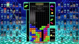 [Tetris 99] sniping amemiya (あめみや): game 1 (15-05-2019)