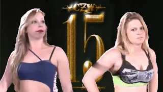Candice LeRae vs. Kimber Lee | CZW 15th Anniversary Show 2014