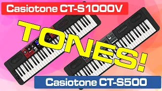 33 Tones in 10 Minutes - Casiotone CT-S1000V & CT-S500