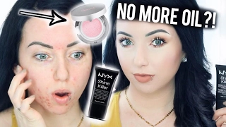 OIL CONTROLLING PRIMERS! *NEW* Murad MattEffect Blotting Perfector vs. NYX Shine Killer