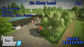 No Mans Land #17 | FS22 Time-lapse | BUILDING NEW FARM YARD, Extending Sheep Yard, Selling Logs