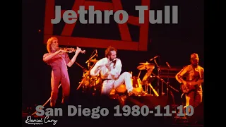 Jethro Tull live audio 1980-11-10 San Diego