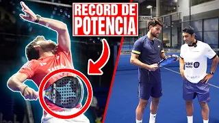 JAVI GARRIDO me deja SU PALA y es LA MÁS POTENTE que he probado | Mejora tu Padel