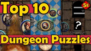 Top 10 Puzzles to Add to a Dungeon in DnD 5E