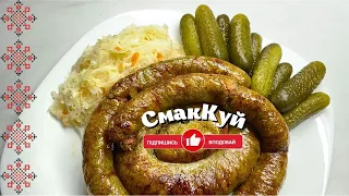 Kartoplyanka or Homemade potato sausage