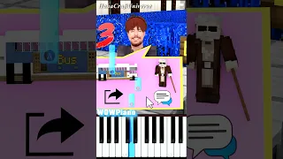 Does Mr Beast Deserve To Go To Heaven? @HahaCraftUniverse Piano Tutorial