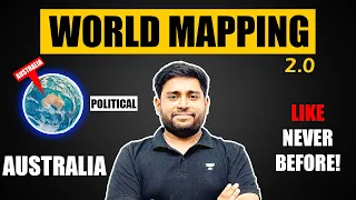 World Mapping: Australia | Physical | UPSC/SSC/PCS | Geography by Sudarshan Gurjar